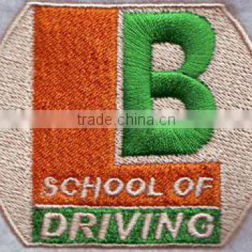 Wholesale factory direct price custom cheap 100% embroidered patch