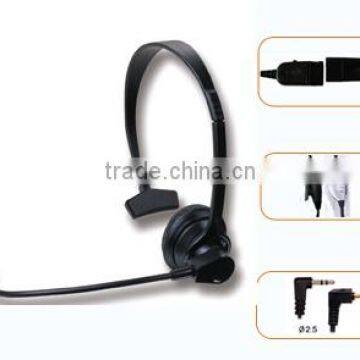 Super light weight headset microphone