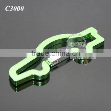 Random Mix Multicolor Aluminum Alloy Spring Clip Buckle Wholesale Metal Mini Car Shape Carabiner photo-2