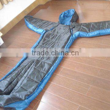 Newest hot selling body shape sleeping bag