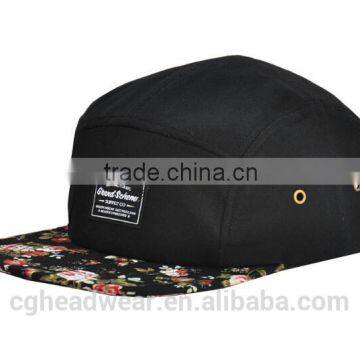 direct factory unisex fashion 5 panel hat/ snapback hat/ Supreme Print Pineapple 5 Panel Snapback Camp Cap                        
                                                Quality Choice