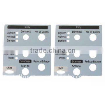 Decorative Plastic Nameplate Used In Duplicator