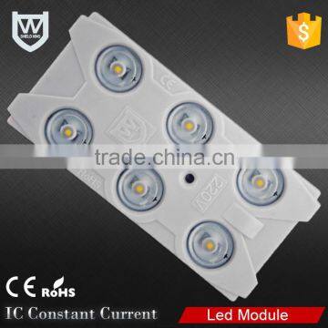 2016 high brightness ce rohs waterproof 6 LED SMD 2835 3W AC220V led module IP65