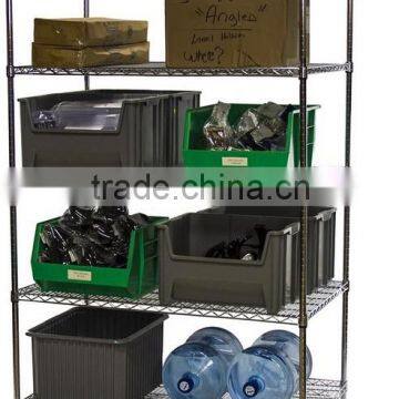 30" Depth Wire Shelving Units with 5 Levels