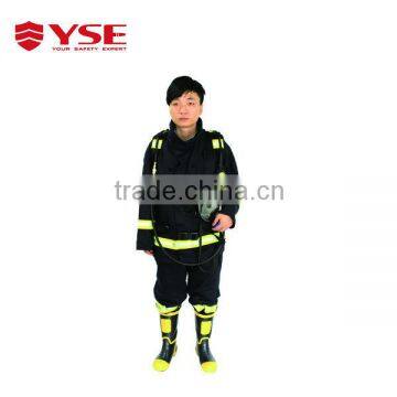 Aramid material of fire retardant suit