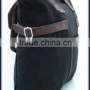 Fashion Cotton Handbags With PU Handle photo-3