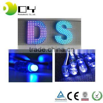 2016 Waterproof IP66 IP65 White Color 9mm High Quality Led Pixel Light String photo-2