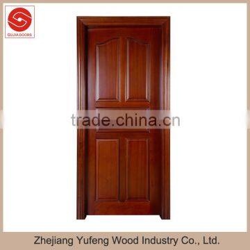 pvc MDF solid interior wooden main door design