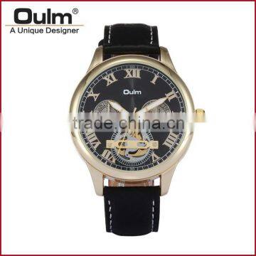 2015 Oulm Cheap Unisex Watch, Vintage New Wrist Watch, Quartz Watches for Men
