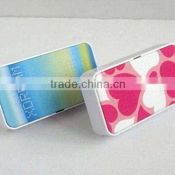 mini X-pad speaker with full color printing