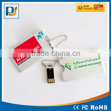 low price 2gb business card usb with black UDP chipset factory price