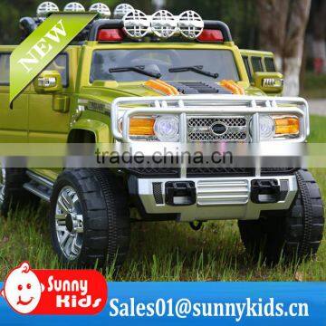 New product Battery Power remote control ride on hummer for boy JJ255