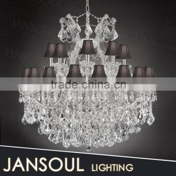 special hot trending products 2015 imitating crystal glass trendy chandelier made in china