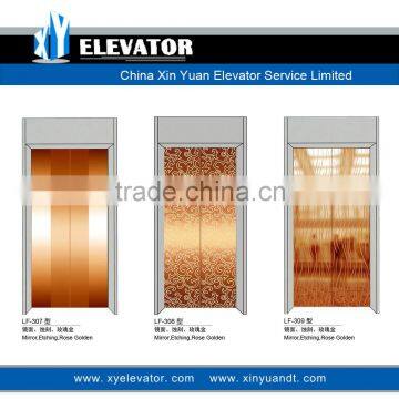 XY Elevator ROSE GOLDEN Stainless Steel Door