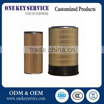 cellulose self cleaning air filter cartridge for industrial filter