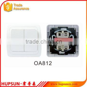 European Style 250V 10A 2G 1G Switch Illuminated European Electrical Switch photo-3