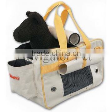 Portable Soft-Sided cat carrier with removable bottom pad