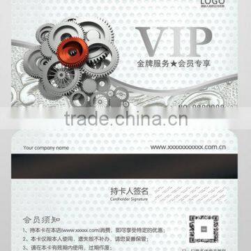 Low cost High quality CR80 Size plastic magnetic stripe business card