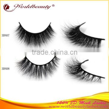 3D mink strip eyelash real mink fur eyelash on sale castom made false eyelash