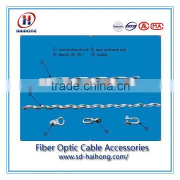 ADSS Cable Fittings Aluminum Clad Steel Tension Clamps