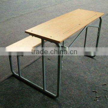 Cheap Steel Wood Standard Classroom Desk and Chair photo-5