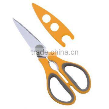 8-1/4" Kitchen Shears in Double Injection Handle with Magnetic Blade Cover