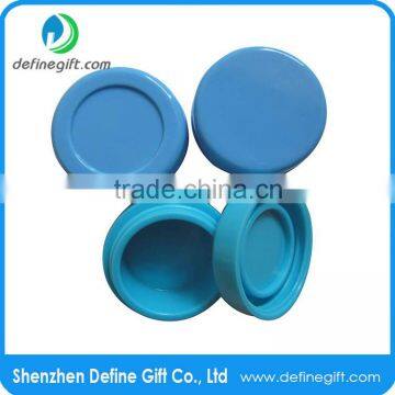High quality Custom Logo Small Silicone Storage Jar