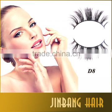 Alibaba D008 100% real mink fur eyelashes siberian lilly lashes 3D mink lashes with private logo packaging