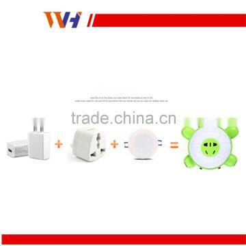 Multifunction Double USB Charging Jacks Voice Control Led Lamp photo-4