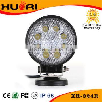 Cheap price 24W worklight flush offroad led 24 volt led work light for car truck ,husky led work light