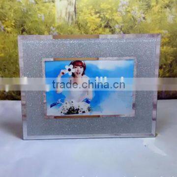 Bulk Wholesale Handmade Beveled Glass Mirror Photo Frame 4x6in photo-3