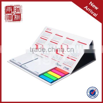 2015 foldable desk calendar memo pad