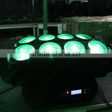 8*10w Dmx Rgbw Moving Head Beam Spider Led Moving Head Stage Light photo-4