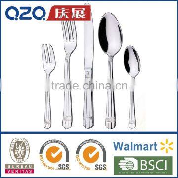 #069 Stainless China Flatware Set