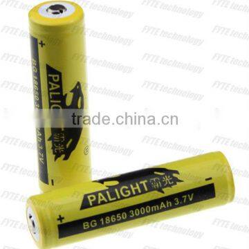 wholesale Battery 3000mAh PaLight BG18650 Protected li-ion battery wholesale Battery