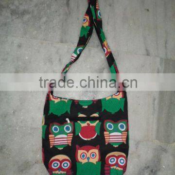 ethnic indian bags wholesale owl prints