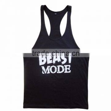 Gym Singlet / Stringer / Gym Singlet / Gym Tank Tops/, Custom T & Y Back.. photo-2