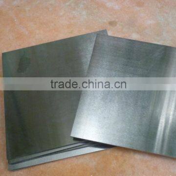 Annealed tungsten sheets/plates for lighting industry