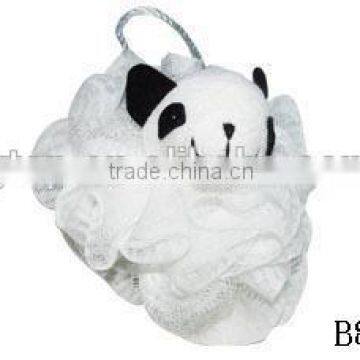 mesh NET bath sponge cartoon scrubber B8-002