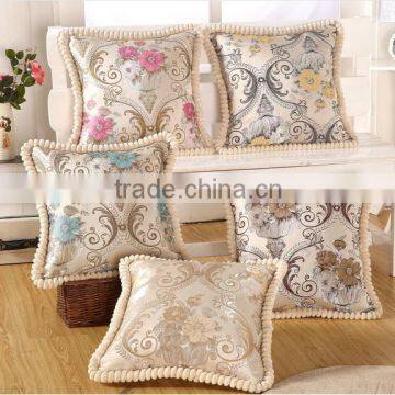 Chinese embroidered cushion cover, pillow case for office chair, sofa, bedding, car