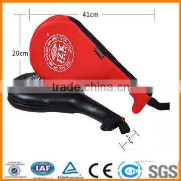 black and red pu kicking targets