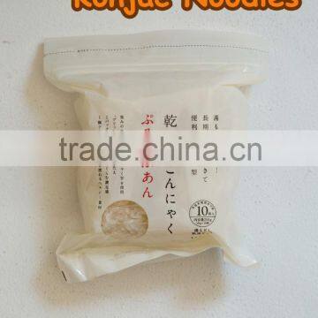 plain instant noodle Wholesale konjac dried noodles high quality Dried shirataki konjac noodle 25g x 10 portions