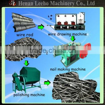 High efficiency nail production line