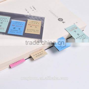 souvenir magnetic paper bookmark,paper bookmarks to decorate