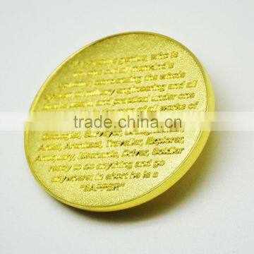 High Quality Custom Gold Souvenir Coin photo-3