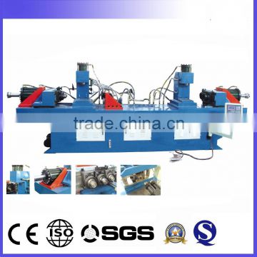 Double-head automatic hydraulic metal steel pipe end reducer machine