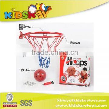 adjustable basketball hoop portable basketball stand basketball hoop with iron hook with basketball and pump