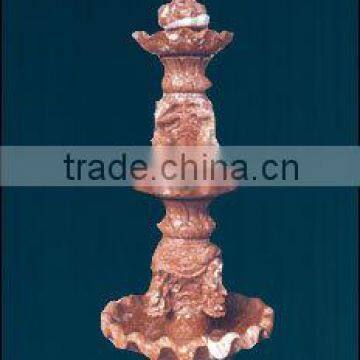 Marble floating ball water fountain hand carved stone sculpture from Vietnam