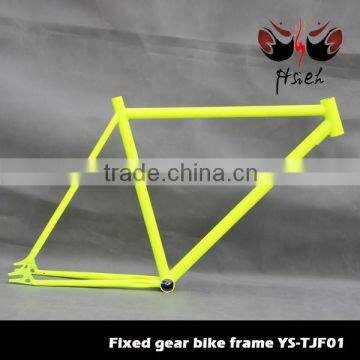 High carbon steel fixed gear bike frame 46,52cm in stock