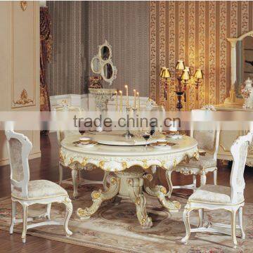 Antique Reproduction Furniture -solid Wood Hand Carved Dining Room Set photo-2
